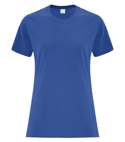 Customize Your Style: Embroidered Women's Everyday Cotton Tee