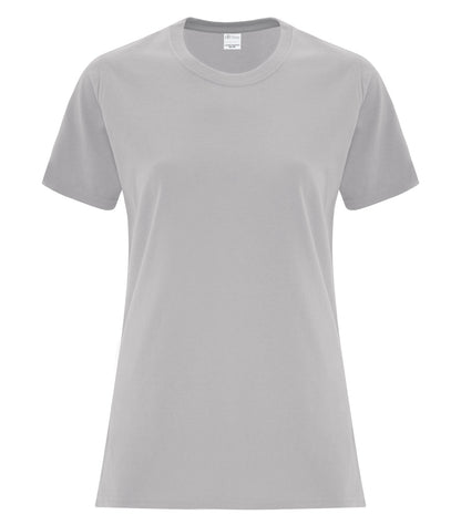 Customize Your Style: Embroidered Women's Everyday Cotton Tee