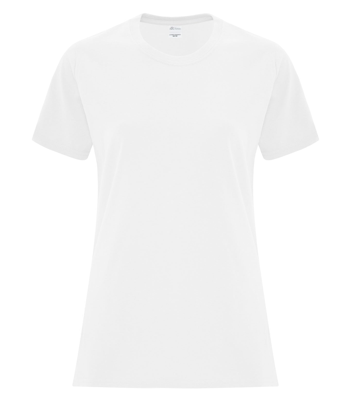 Customize Your Style: Embroidered Women's Everyday Cotton Tee