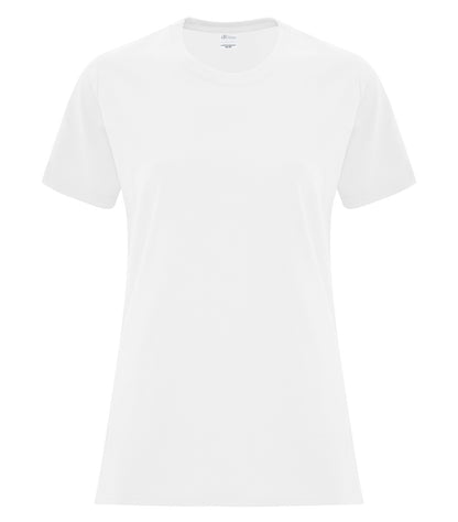 Customize Your Style: Embroidered Women's Everyday Cotton Tee