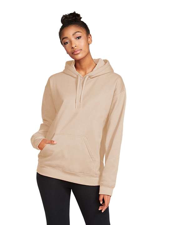 Custom Embroidery on Unisex Softstyle Fleece Pullover Hooded Sweatshirt